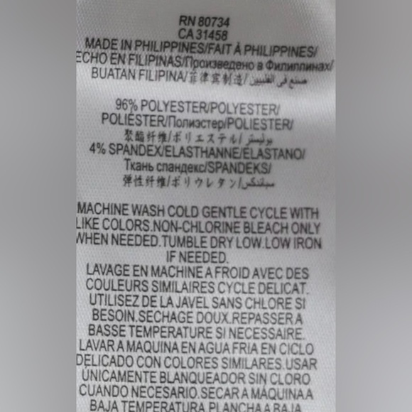 BCBGeneration Short Sleeve Cold Shoulder Circle & Spots Romper Surplice Bodice - Picture 9 of 11